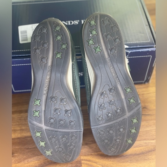 Lands' End Green Oxford Ivy Mary Jane Trekker Comfort 7.5 - Picture 6 of 6